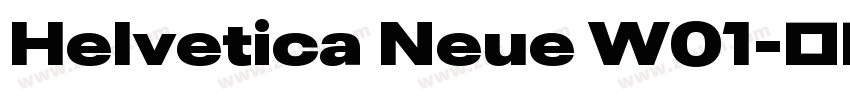 Helvetica Neue W01字体转换